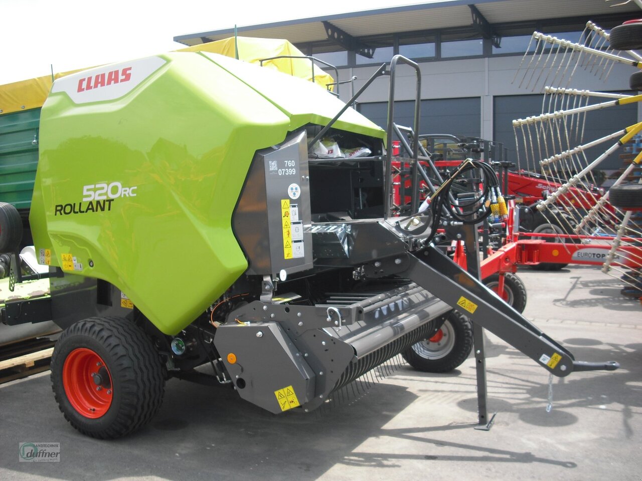 CLAAS ROLLANT 520 RC - Lis na okrúhle balíky: obrázok 1 CLAAS ROLLANT 520 RC - Lis na okrúhle balíky: obrázok 1