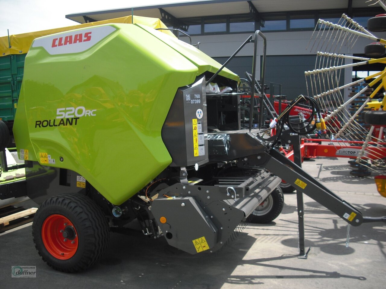 CLAAS ROLLANT 520 RC - Lis na okrúhle balíky: obrázok 5 CLAAS ROLLANT 520 RC - Lis na okrúhle balíky: obrázok 5