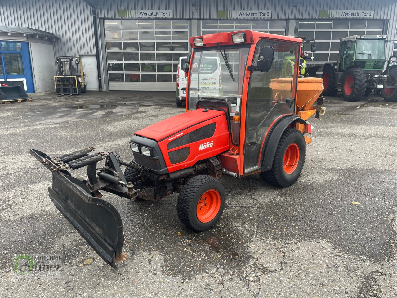Hako Hakotrac 3000 DA - Komunálny traktor: obrázok 2 Hako Hakotrac 3000 DA - Komunálny traktor: obrázok 2