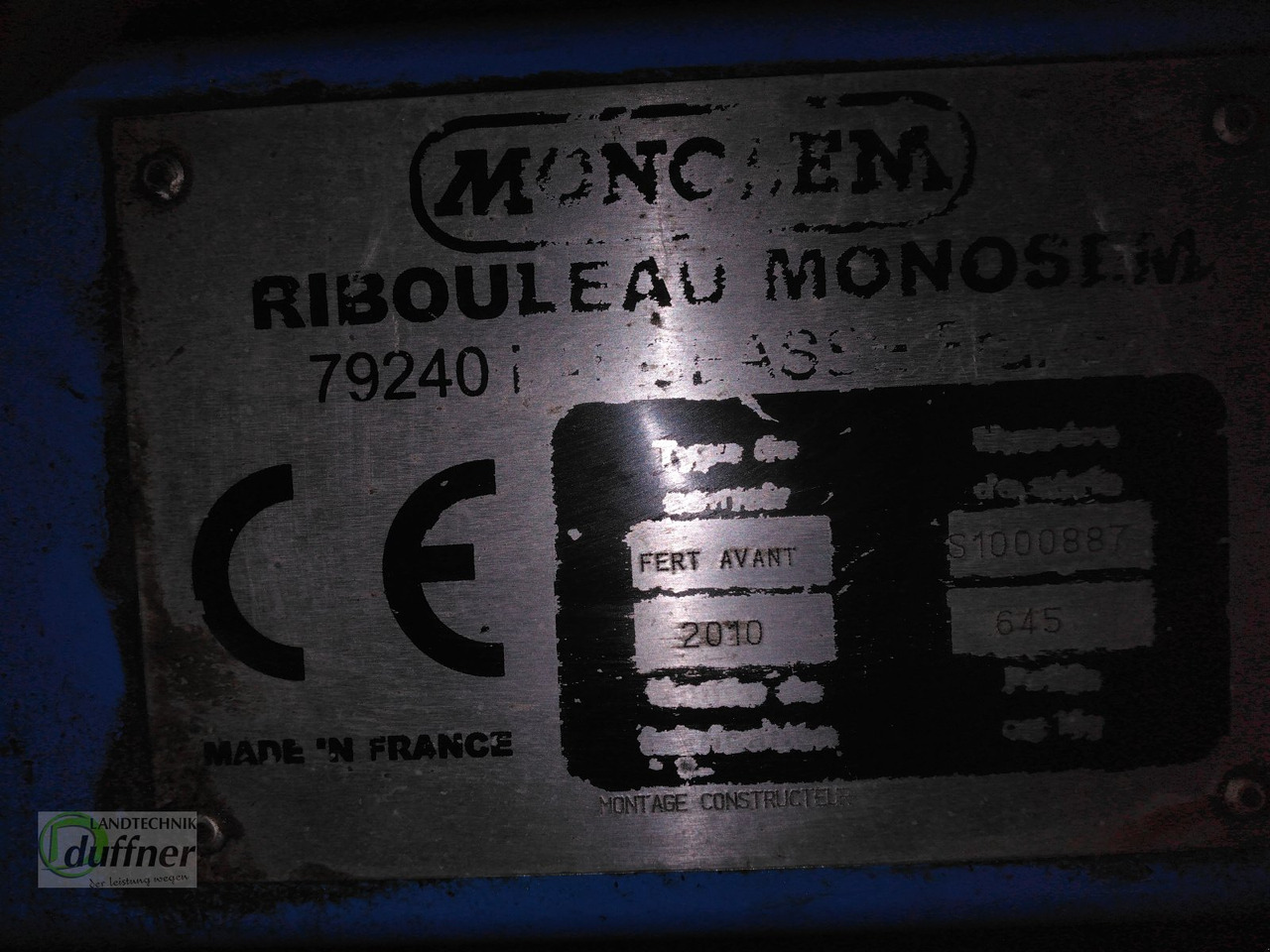 Monosem Fronttank Avant - Přesný sejací stroj: obrázok 5 Monosem Fronttank Avant - Přesný sejací stroj: obrázok 5