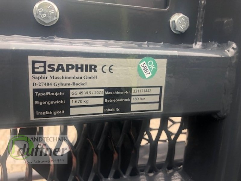 Saphir GG 49 VLS - Stroj na silážovanie: obrázok 5 Saphir GG 49 VLS - Stroj na silážovanie: obrázok 5