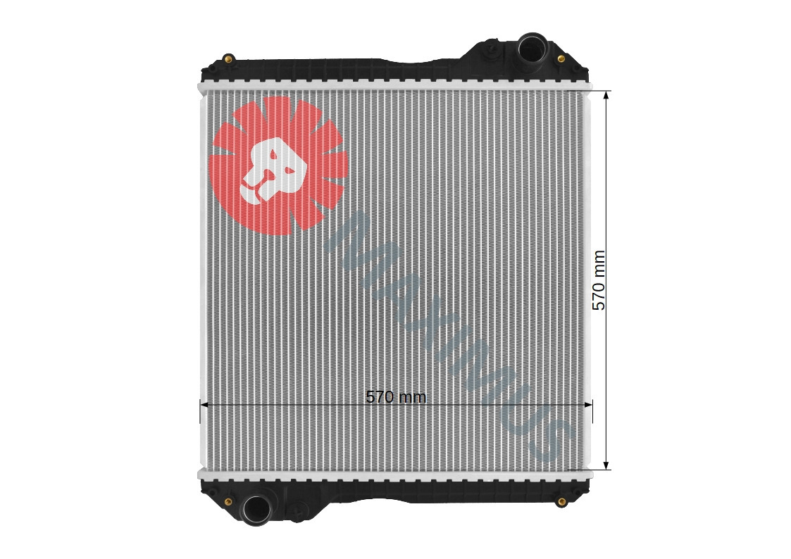 JCB JCB 535-95, 530, 532, 533-105, 540-170 - Chladič pre Teleskopický kolesový nakladač: obrázok 3 JCB JCB 535-95, 530, 532, 533-105, 540-170 - Chladič pre Teleskopický kolesový nakladač: obrázok 3