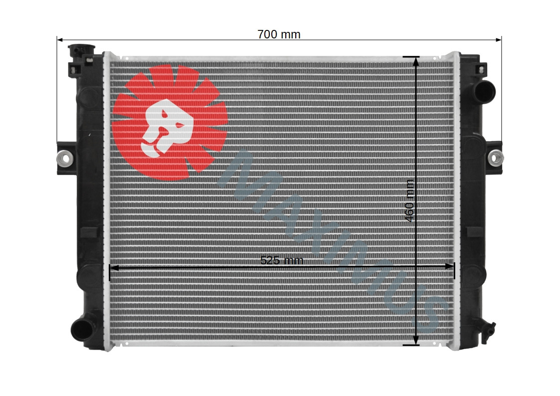 TOYOTA 7FDAU50 7FDKAU40 7FDU35 7FDU45 7FDU60 7FDU70 7FDU80 7FGCU35 7FGCU45 7FGCU55 7FGCU60 7FGCU70 7FGU60 7FGU70 FGU80 7FGAU50 - Chladič pre Vysokozdvižný vozík: obrázok 2 TOYOTA 7FDAU50 7FDKAU40 7FDU35 7FDU45 7FDU60 7FDU70 7FDU80 7FGCU35 7FGCU45 7FGCU55 7FGCU60 7FGCU70 7FGU60 7FGU70 FGU80 7FGAU50 - Chladič pre Vysokozdvižný vozík: obrázok 2