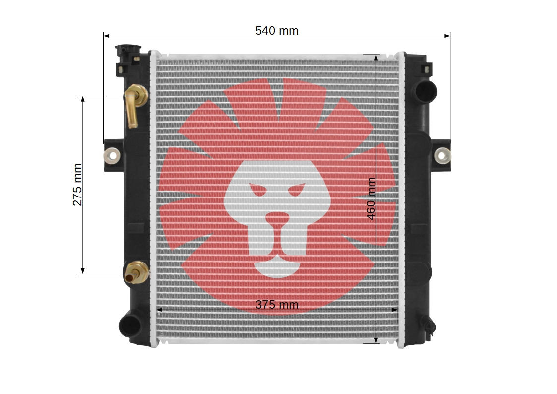 TOYOTA FORKLIFT WÓŻEK WIDŁOWY - Chladič pre Vysokozdvižný vozík: obrázok 3 TOYOTA FORKLIFT WÓŻEK WIDŁOWY - Chladič pre Vysokozdvižný vozík: obrázok 3