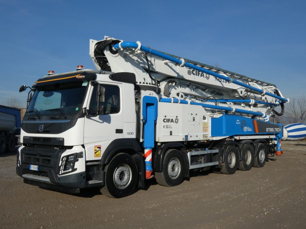 VOLVO FMX 500 CIFA K55L - Autočerpadlo: obrázok 1 VOLVO FMX 500 CIFA K55L - Autočerpadlo: obrázok 1