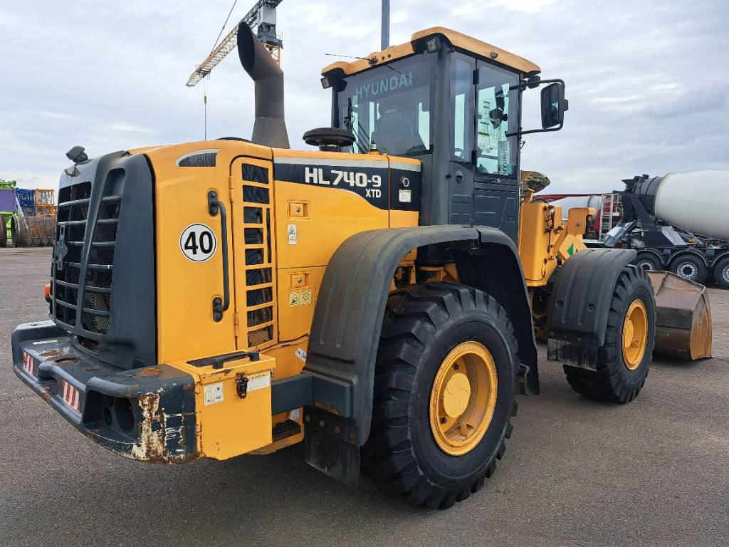 Hyundai HL740-9 XTD, HL740XTD-9 - Kolesový nakladač: obrázok 4 Hyundai HL740-9 XTD, HL740XTD-9 - Kolesový nakladač: obrázok 4