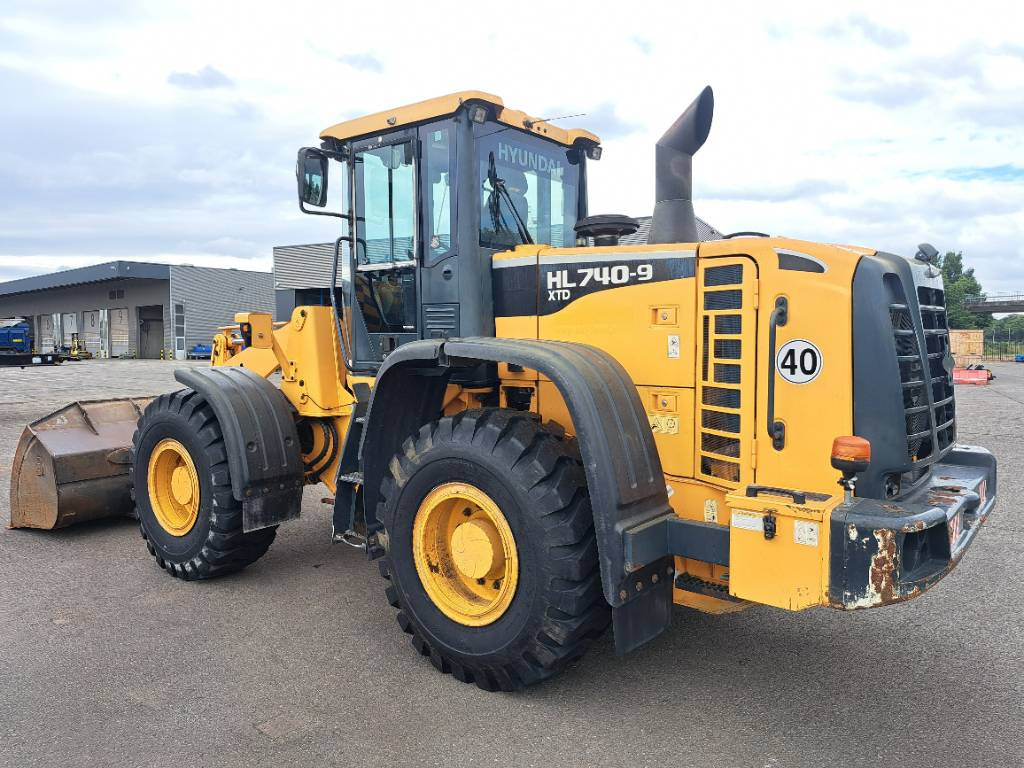 Hyundai HL740-9 XTD, HL740XTD-9 - Kolesový nakladač: obrázok 5 Hyundai HL740-9 XTD, HL740XTD-9 - Kolesový nakladač: obrázok 5