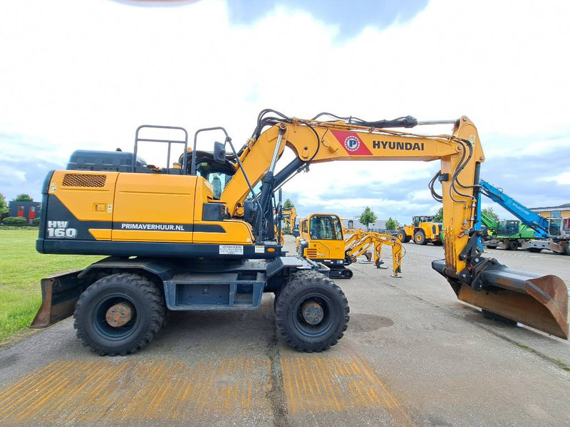 Hyundai HW160 - Kolesové rýpadlo: obrázok 5 Hyundai HW160 - Kolesové rýpadlo: obrázok 5