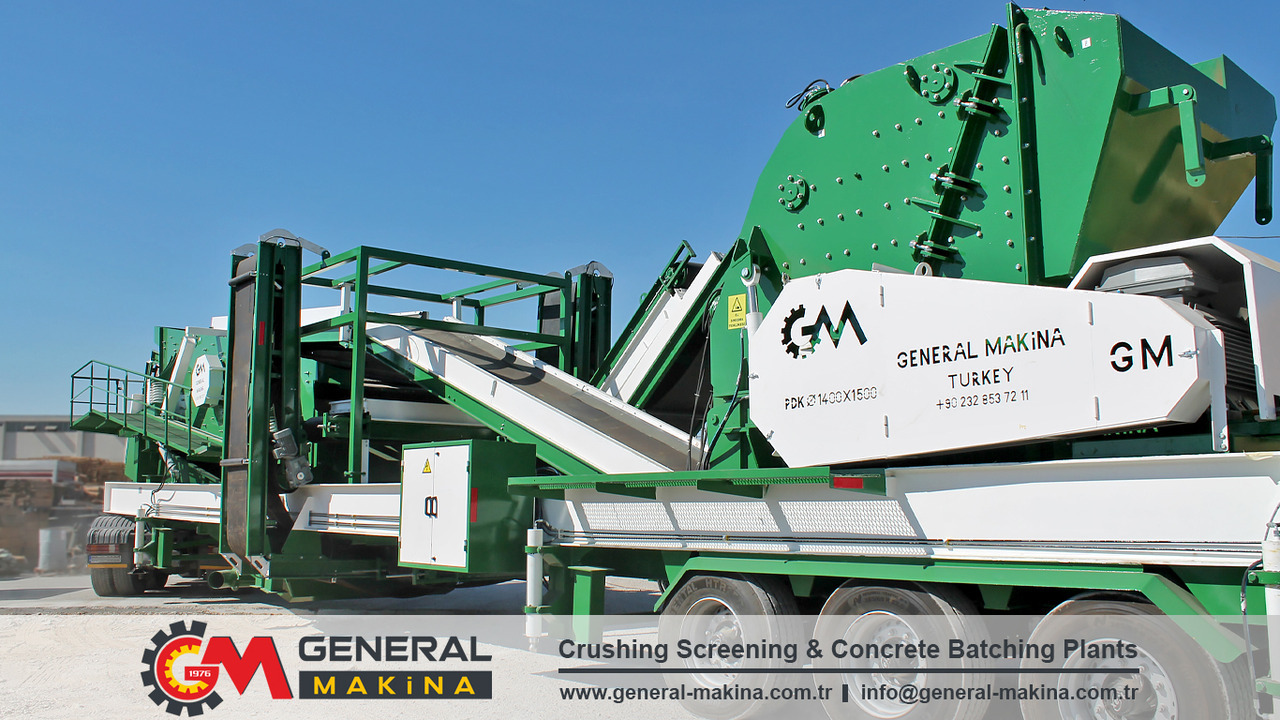 GENERAL MAKİNA Mobile Crushing System With Jaw Crusher - Čeľusťový drvič: obrázok 3 GENERAL MAKİNA Mobile Crushing System With Jaw Crusher - Čeľusťový drvič: obrázok 3
