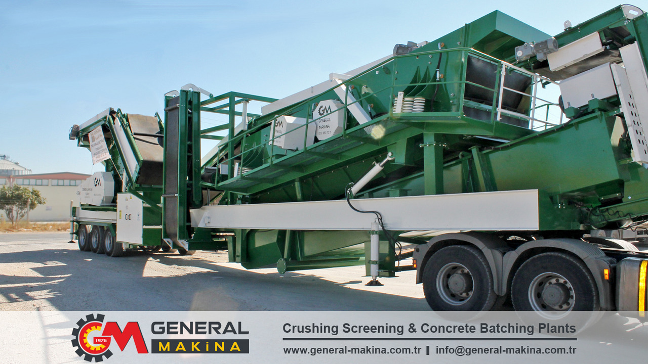 GENERAL MAKİNA Mobile Crushing System With Jaw Crusher - Čeľusťový drvič: obrázok 4 GENERAL MAKİNA Mobile Crushing System With Jaw Crusher - Čeľusťový drvič: obrázok 4