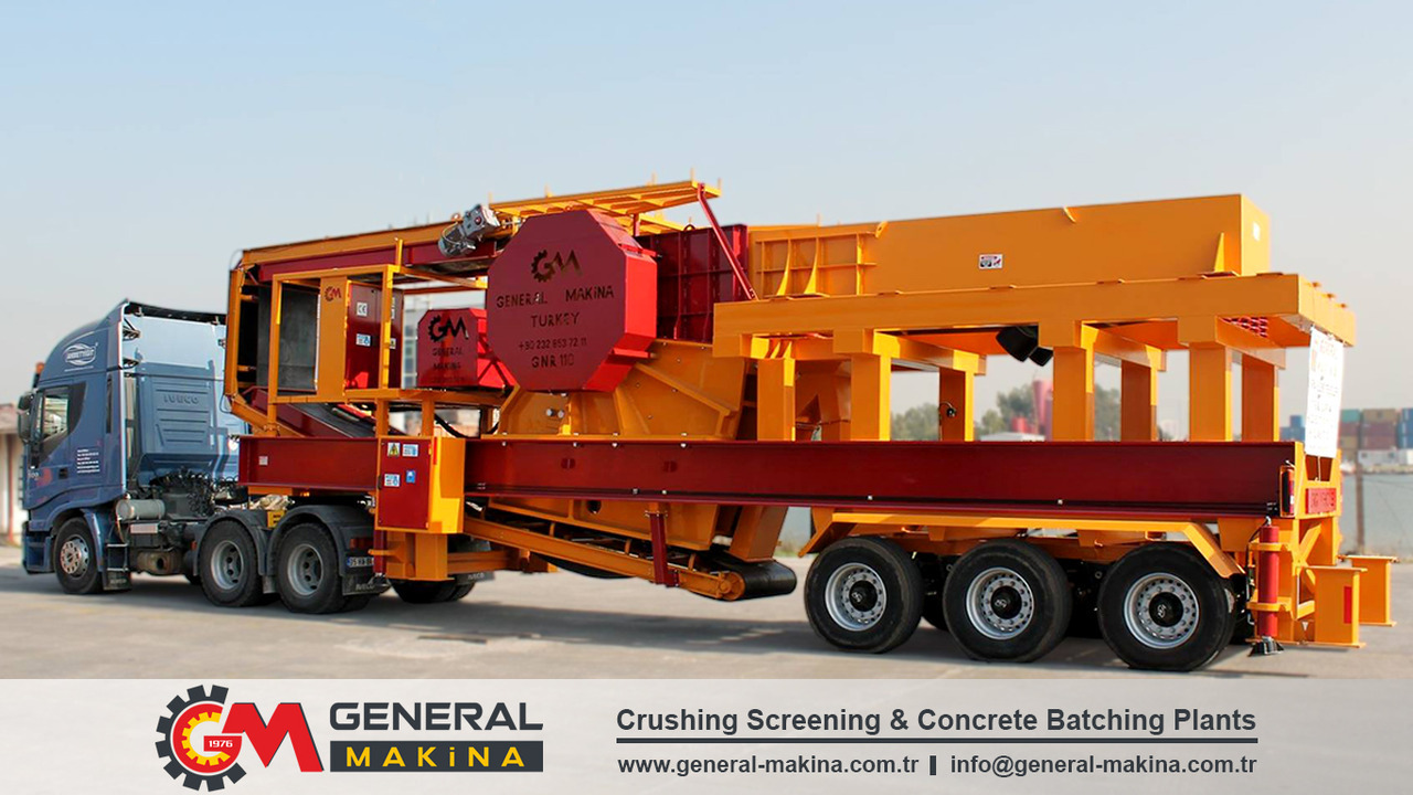 GENERAL MAKİNA Mobile Crushing System With Jaw Crusher - Čeľusťový drvič: obrázok 5 GENERAL MAKİNA Mobile Crushing System With Jaw Crusher - Čeľusťový drvič: obrázok 5