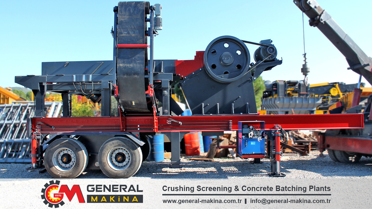 GENERAL MAKİNA Semi Mobile Crushing Plant - Čeľusťový drvič: obrázok 3 GENERAL MAKİNA Semi Mobile Crushing Plant - Čeľusťový drvič: obrázok 3
