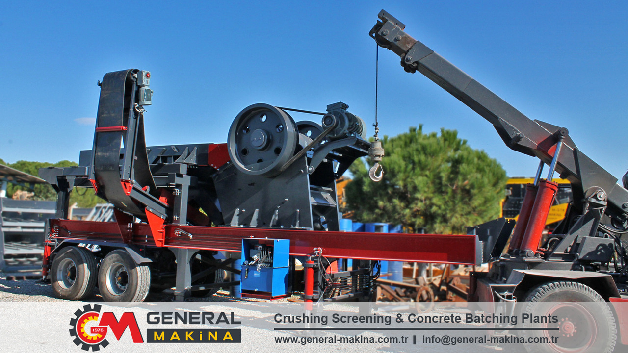GENERAL MAKİNA Semi Mobile Crushing Plant - Čeľusťový drvič: obrázok 4 GENERAL MAKİNA Semi Mobile Crushing Plant - Čeľusťový drvič: obrázok 4