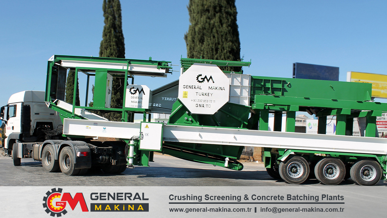 GENERAL MAKİNA Semi Mobile Crushing Plant - Čeľusťový drvič: obrázok 2 GENERAL MAKİNA Semi Mobile Crushing Plant - Čeľusťový drvič: obrázok 2