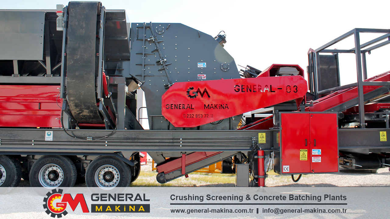 Leasing General Makina Mobile Crushers 01-02-03 Series General Makina Mobile Crushers 01-02-03 Series: obrázok 6