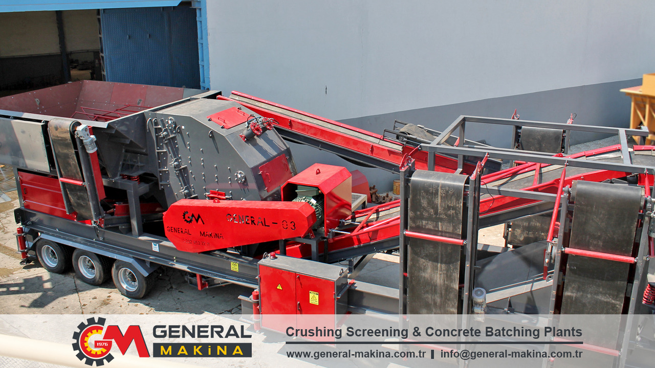 Leasing General Makina Mobile Crushers 01-02-03 Series General Makina Mobile Crushers 01-02-03 Series: obrázok 15