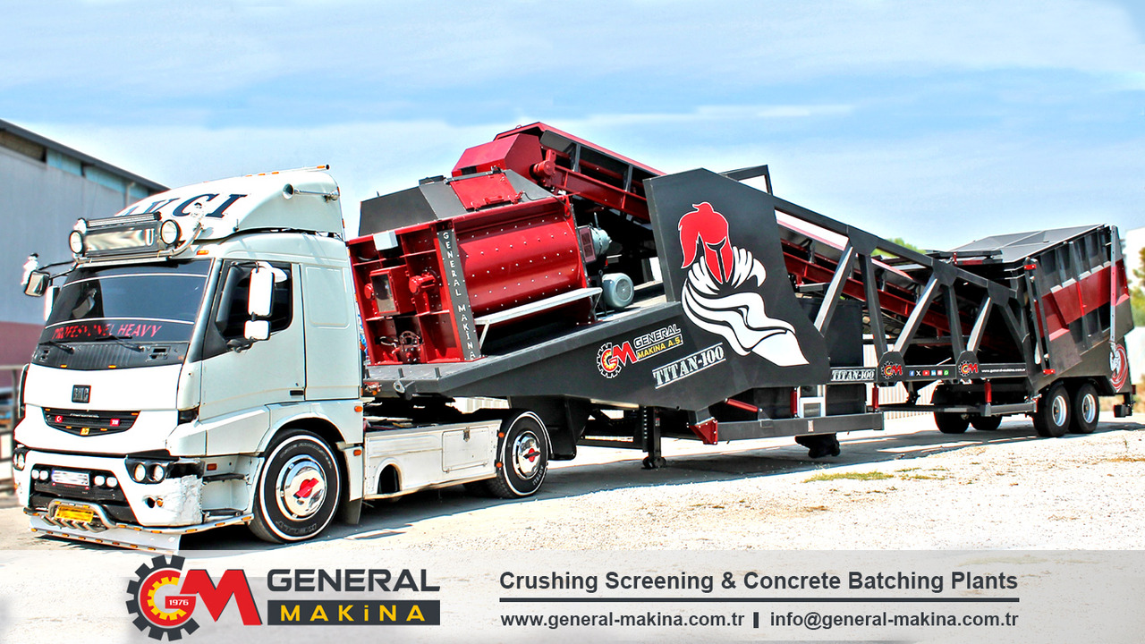 General Makina Titan 100 m3 Mobile Concrete Batching Plant - Betonáreň: obrázok 2 General Makina Titan 100 m3 Mobile Concrete Batching Plant - Betonáreň: obrázok 2