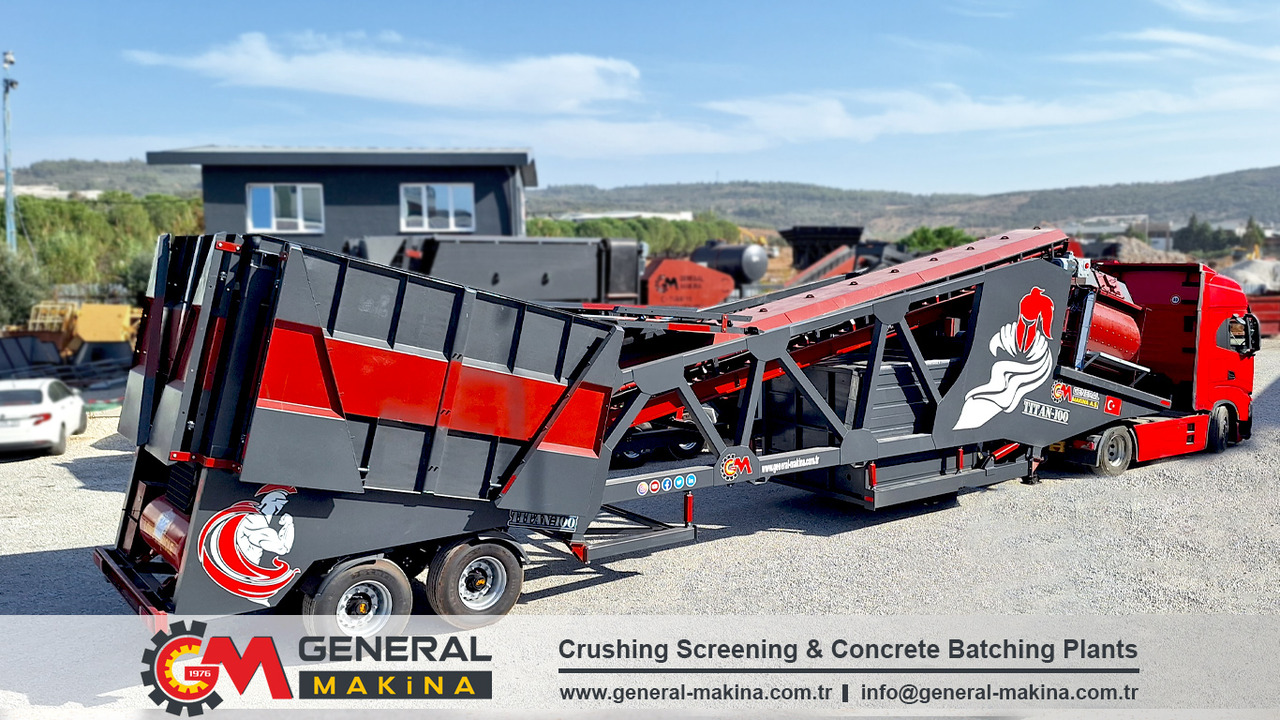 General Makina Titan 100 m3 Mobile Concrete Batching Plant - Betonáreň: obrázok 5 General Makina Titan 100 m3 Mobile Concrete Batching Plant - Betonáreň: obrázok 5