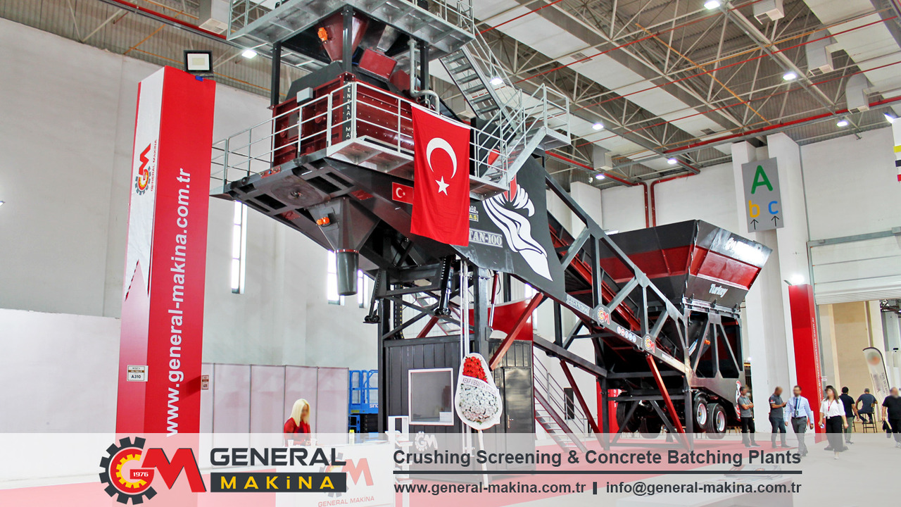 General Makina Titan 100 m3 Mobile Concrete Batching Plant - Betonáreň: obrázok 1 General Makina Titan 100 m3 Mobile Concrete Batching Plant - Betonáreň: obrázok 1