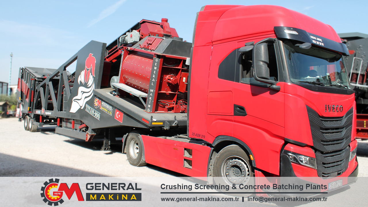 General Makina Titan 100 m3 Mobile Concrete Batching Plant - Betonáreň: obrázok 4 General Makina Titan 100 m3 Mobile Concrete Batching Plant - Betonáreň: obrázok 4