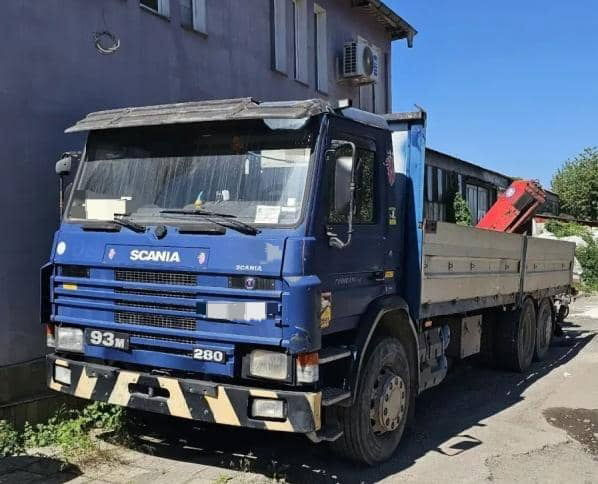 Scania 93 Carne - Auto s hydraulickou rukou: obrázok 1 Scania 93 Carne - Auto s hydraulickou rukou: obrázok 1