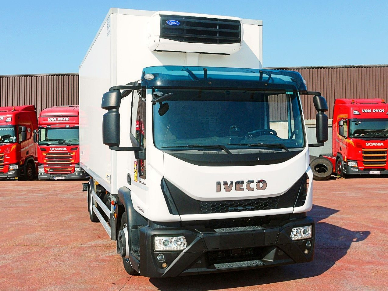 Iveco 120E28 KUHLKOFFER FLEISH BAHNEN CARRIER XARIOS - Chladirenské nákladné vozidlo: obrázok 1 Iveco 120E28 KUHLKOFFER FLEISH BAHNEN CARRIER XARIOS - Chladirenské nákladné vozidlo: obrázok 1