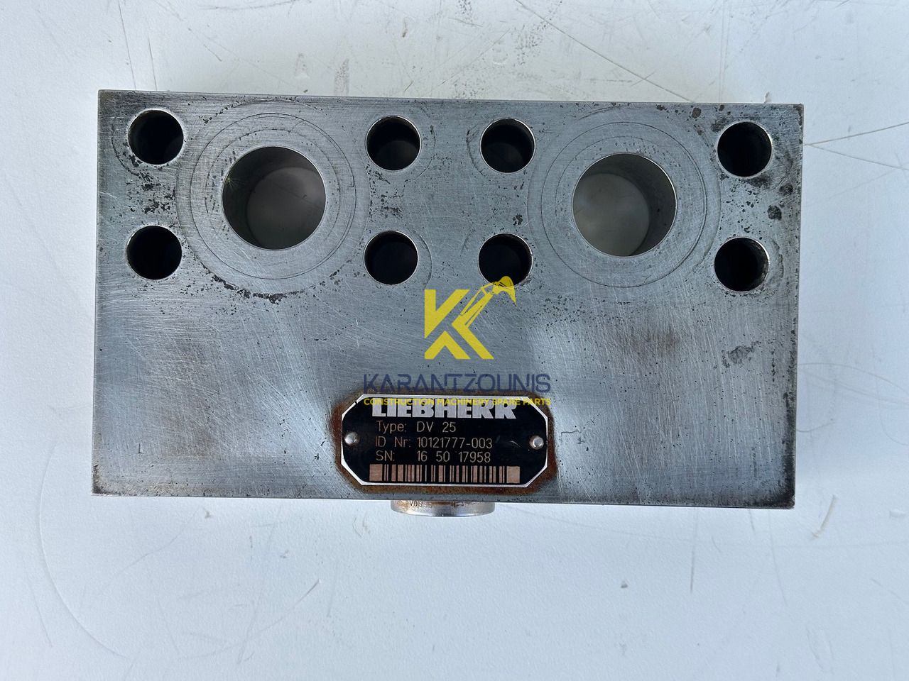 Liebherr Dämpfungsventil ID-Nr.10121777. P924 COMP, P926, R926, R916, R922, R924 COMP, R924, R926 COMP, R926, R930, R936, R946, R950 T, R960 T. #10121777.43199# - Motor otoče pre Stavebné stroje: obrázok 5 Liebherr Dämpfungsventil ID-Nr.10121777. P924 COMP, P926, R926, R916, R922, R924 COMP, R924, R926 COMP, R926, R930, R936, R946, R950 T, R960 T. #10121777.43199# - Motor otoče pre Stavebné stroje: obrázok 5