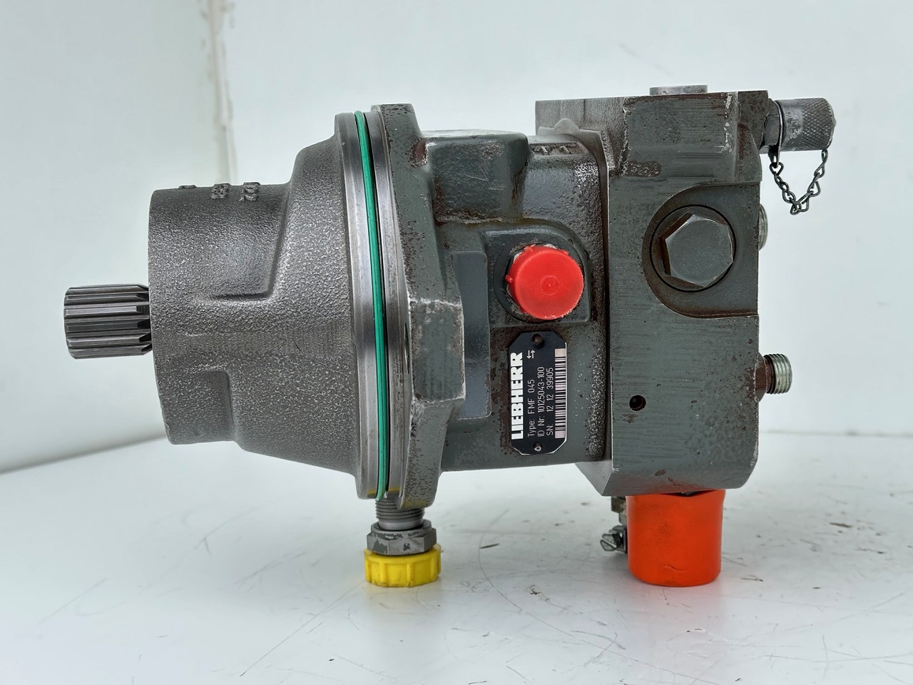 Liebherr Hydraulikeinbaumotor Typ:FMF045. ID-Nr.9075181 - ID-Nr.10125041 - ID-Nr.10125043. A309, A311, A312, A314, A316, A900, A904, A918, R313, R317, R900, R904. #10125043.39905# - Hydraulický motor pre Pásové rýpadlo: obrázok 5 Liebherr Hydraulikeinbaumotor Typ:FMF045. ID-Nr.9075181 - ID-Nr.10125041 - ID-Nr.10125043. A309, A311, A312, A314, A316, A900, A904, A918, R313, R317, R900, R904. #10125043.39905# - Hydraulický motor pre Pásové rýpadlo: obrázok 5