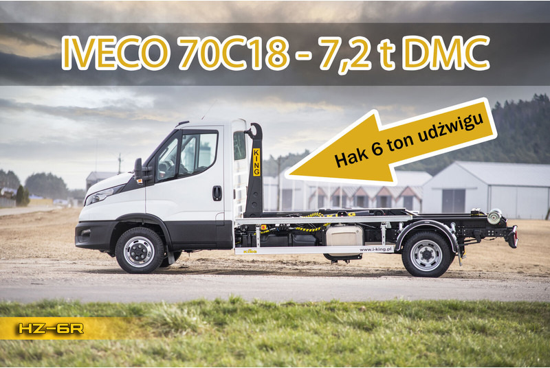 Iveco Daily 70C18 - Hákový nosič kontajnerov: obrázok 5 Iveco Daily 70C18 - Hákový nosič kontajnerov: obrázok 5