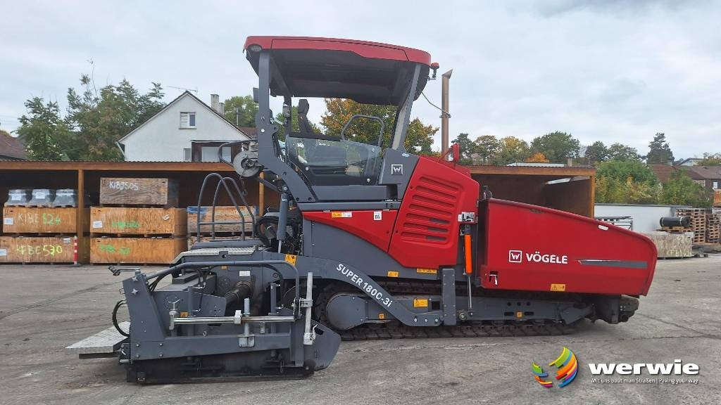 Vögele SUPER 1800-3i - Finišer: obrázok 1 Vögele SUPER 1800-3i - Finišer: obrázok 1