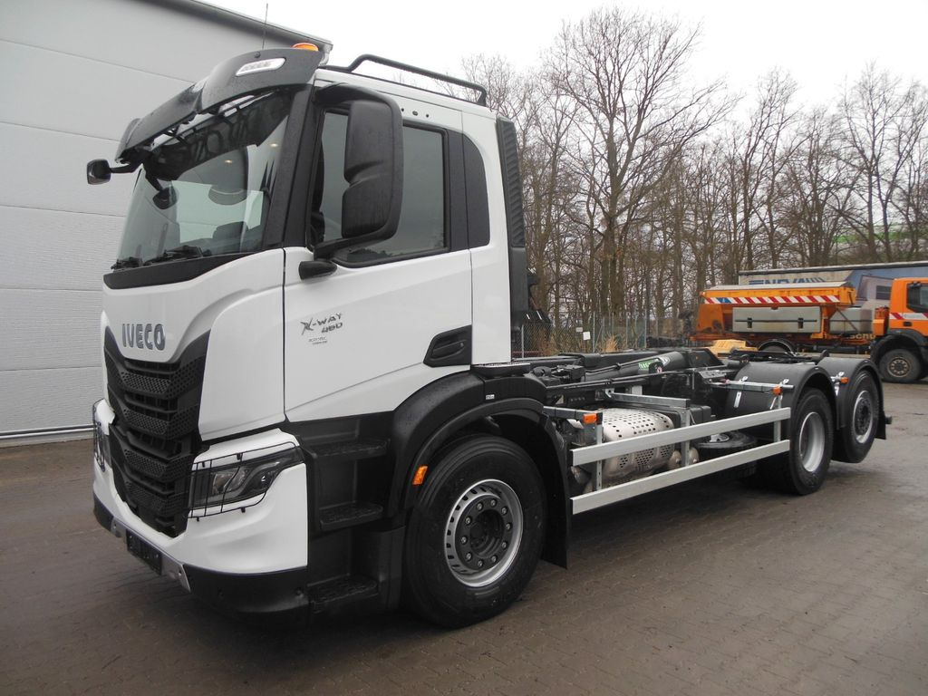 Iveco X-WAY AD 280X46, 6X2, LENK/LIFT, TNH 20T,SOFORT! - Hákový nosič kontajnerov: obrázok 1 Iveco X-WAY AD 280X46, 6X2, LENK/LIFT, TNH 20T,SOFORT! - Hákový nosič kontajnerov: obrázok 1