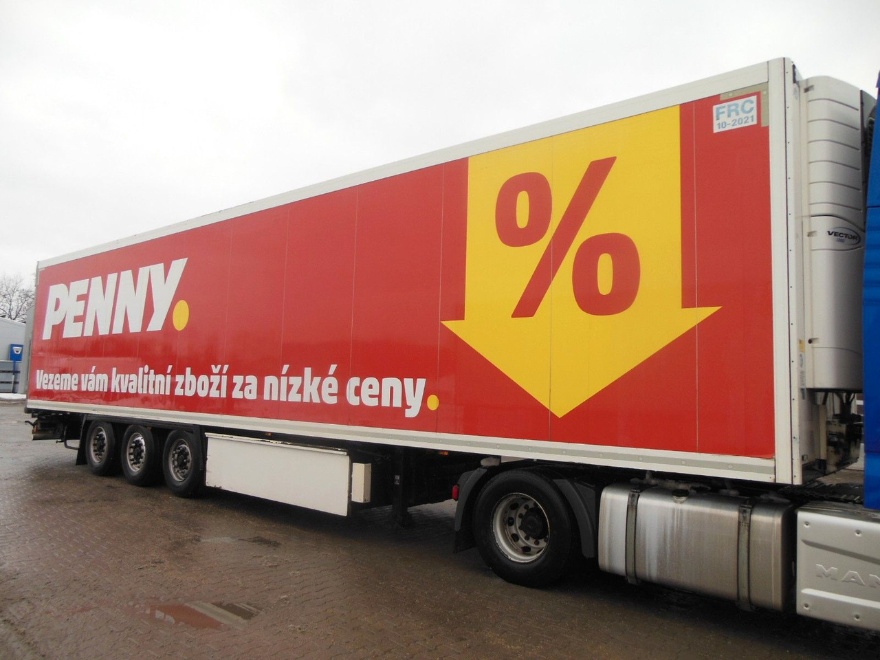 Krone SD, COOL LINER, DOPPELSTOCK, CARRIER VECTOR 1350 - Náves skriňové: obrázok 2 Krone SD, COOL LINER, DOPPELSTOCK, CARRIER VECTOR 1350 - Náves skriňové: obrázok 2