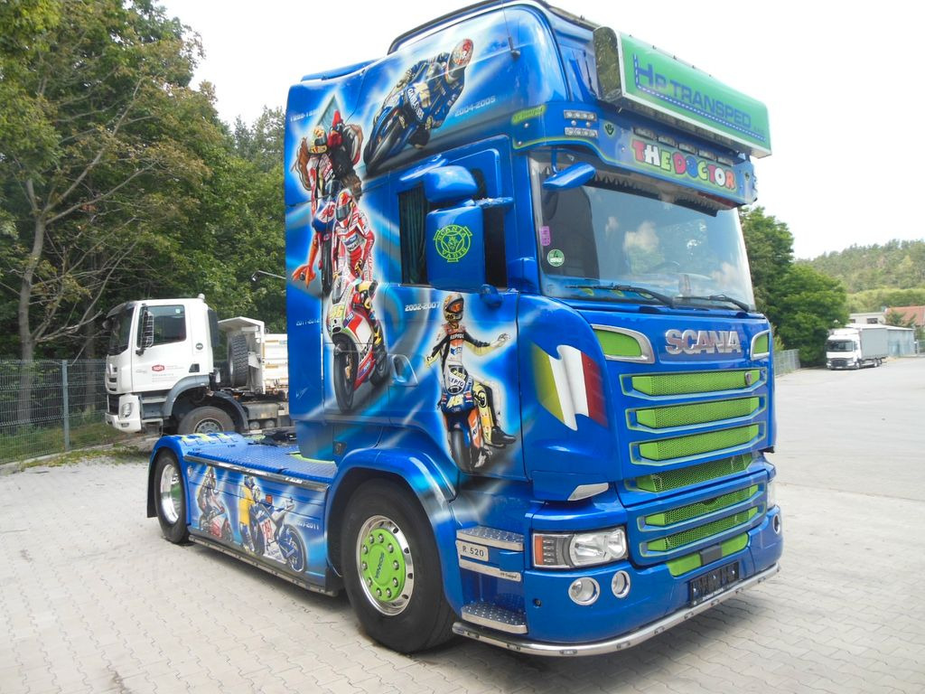 Scania R520, V8, ROSSI, LEDER, TOP!!! Scania R520, V8, ROSSI, LEDER, TOP!!! - Ťahač: obrázok 2 Scania R520, V8, ROSSI, LEDER, TOP!!! Scania R520, V8, ROSSI, LEDER, TOP!!! - Ťahač: obrázok 2