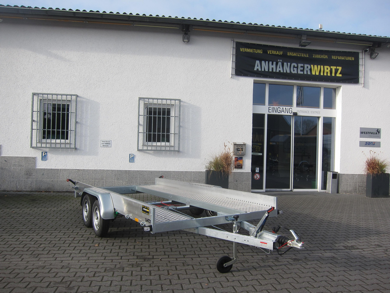 Anssems AMT ECO 2000 light 400x188x18cm (XL) Alurampen 2000kg Wohnmobilanhänger Januar Aktion - Príves prepravník áut: obrázok 5 Anssems AMT ECO 2000 light 400x188x18cm (XL) Alurampen 2000kg Wohnmobilanhänger Januar Aktion - Príves prepravník áut: obrázok 5