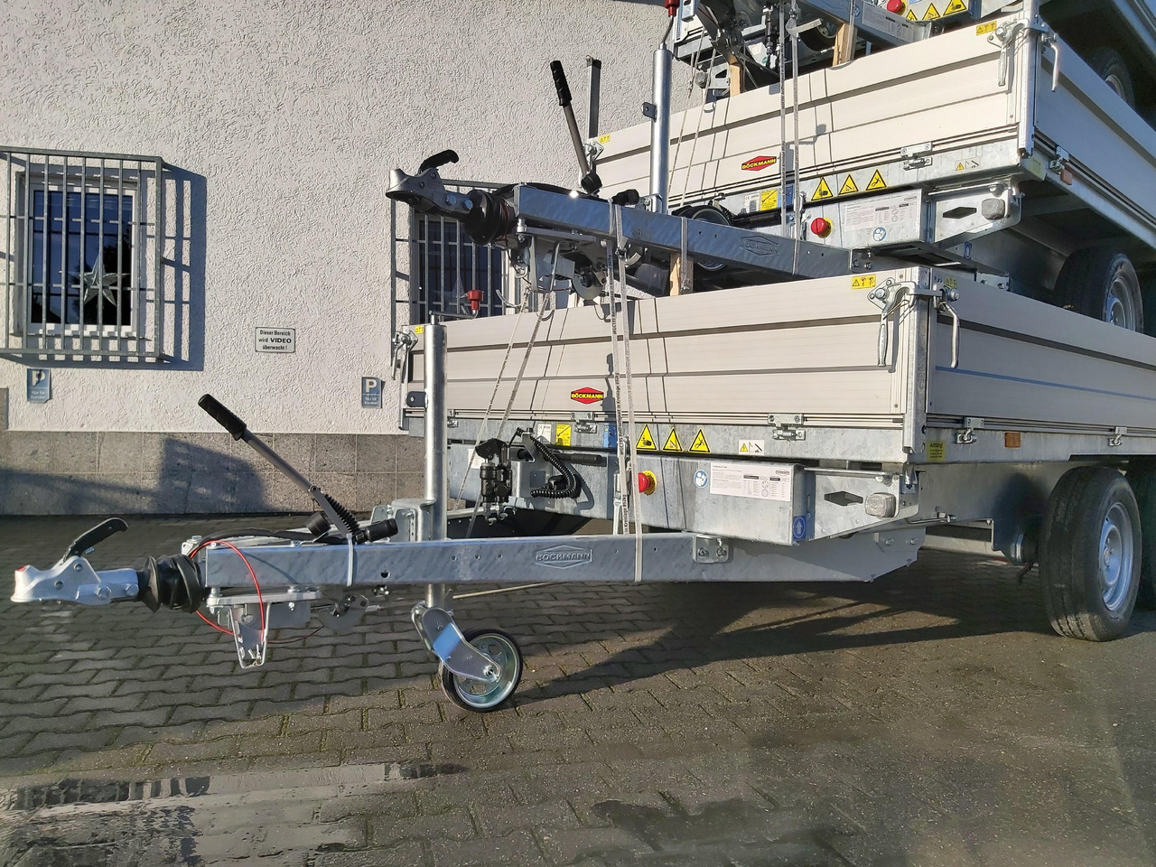 Böckmann Kipper DK AL 4121/35 Profi Elektrisch + NHP (XL) 3500kg Modell 2022 - Príves sklápěcí: obrázok 2 Böckmann Kipper DK AL 4121/35 Profi Elektrisch + NHP (XL) 3500kg Modell 2022 - Príves sklápěcí: obrázok 2