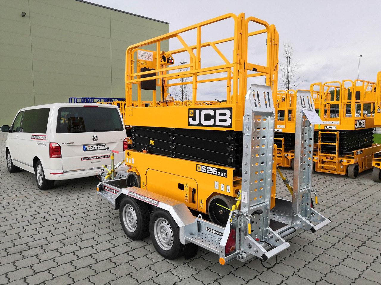 Brian James Digger Plant 543-2813-27 280x130cm Schaufelablage Rampen Reserverad 2700kg Aktion - Prepravník stavebných strojov: obrázok 4 Brian James Digger Plant 543-2813-27 280x130cm Schaufelablage Rampen Reserverad 2700kg Aktion - Prepravník stavebných strojov: obrázok 4