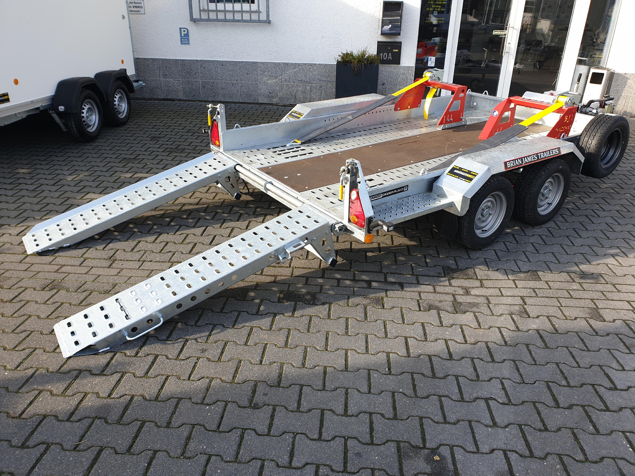 Brian James Digger Plant 543-3217-35 320x170cm TracStrap Ladungssicherung Reserverad Rampen 3500kg - Prepravník stavebných strojov: obrázok 5 Brian James Digger Plant 543-3217-35 320x170cm TracStrap Ladungssicherung Reserverad Rampen 3500kg - Prepravník stavebných strojov: obrázok 5