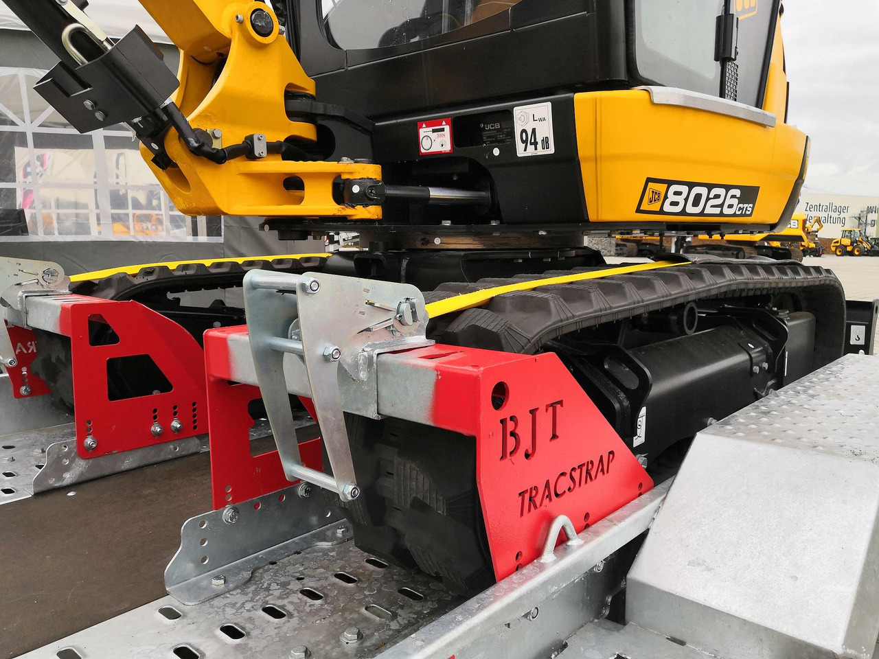 Brian James Digger Plant 543-3217-35 320x170cm TracStrap Ladungssicherung Reserverad Rampen 3500kg - Prepravník stavebných strojov: obrázok 1 Brian James Digger Plant 543-3217-35 320x170cm TracStrap Ladungssicherung Reserverad Rampen 3500kg - Prepravník stavebných strojov: obrázok 1