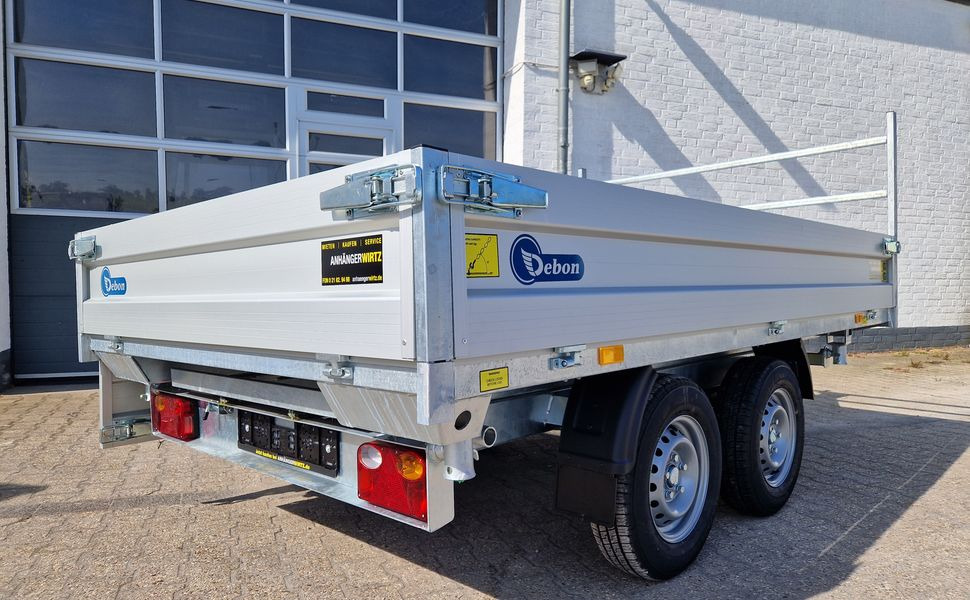 Cheval Liberte Debon Kipper PW 1.2 LUX Elektro 304x155x30cm 2000kg Modell 2024 - Príves sklápěcí: obrázok 1 Cheval Liberte Debon Kipper PW 1.2 LUX Elektro 304x155x30cm 2000kg Modell 2024 - Príves sklápěcí: obrázok 1