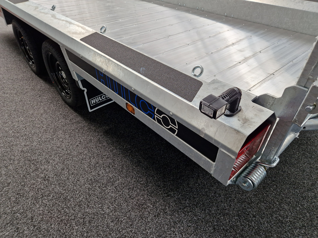 HULCO TERRAX-2 Go Getter Aluboden 394x180x27cm Ladeklamppe 150cm LED 3500kg - Prepravník stavebných strojov: obrázok 3 HULCO TERRAX-2 Go Getter Aluboden 394x180x27cm Ladeklamppe 150cm LED 3500kg - Prepravník stavebných strojov: obrázok 3