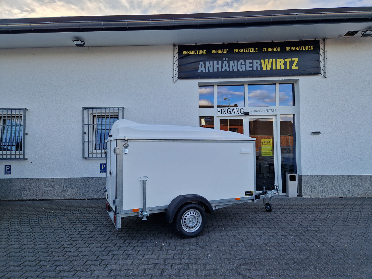 Auto príves Kargo Deckel TFDL 250.00 U 245x130x140cm Hecktüren Stützen (S) 100km/H 750kg: obrázok 7