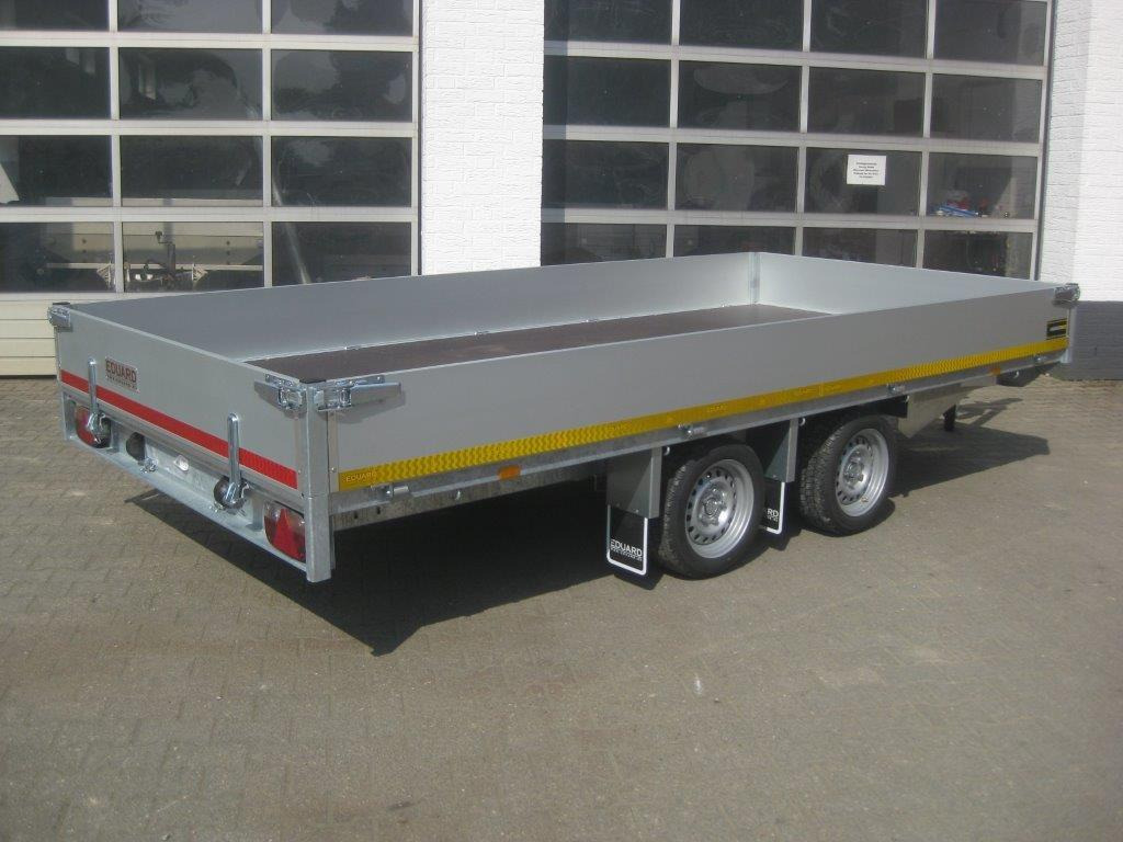 Multi Transporter 406x200x30cm Rampen Seilwinde 13" niedrig Fahrwerk (XL) 2700kg - Plošinový/ Valníkový príves: obrázok 2 Multi Transporter 406x200x30cm Rampen Seilwinde 13" niedrig Fahrwerk (XL) 2700kg - Plošinový/ Valníkový príves: obrázok 2