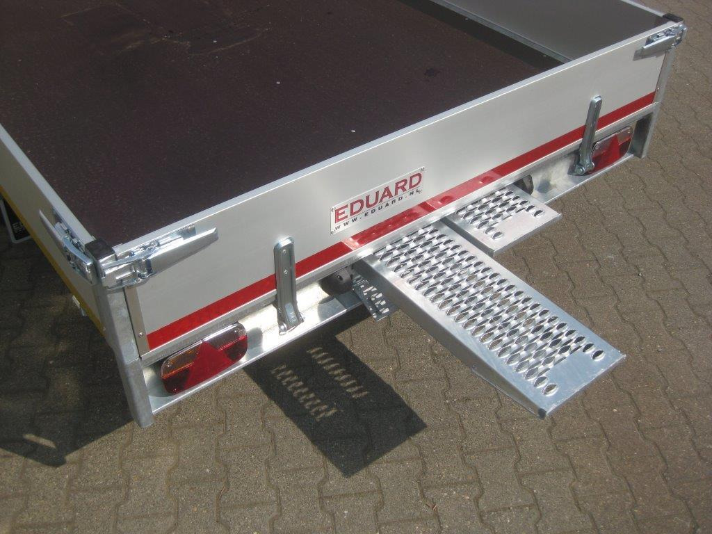 Multi Transporter 406x200x30cm Rampen Seilwinde 13" niedrig Fahrwerk (XL) 2700kg - Plošinový/ Valníkový príves: obrázok 5 Multi Transporter 406x200x30cm Rampen Seilwinde 13" niedrig Fahrwerk (XL) 2700kg - Plošinový/ Valníkový príves: obrázok 5