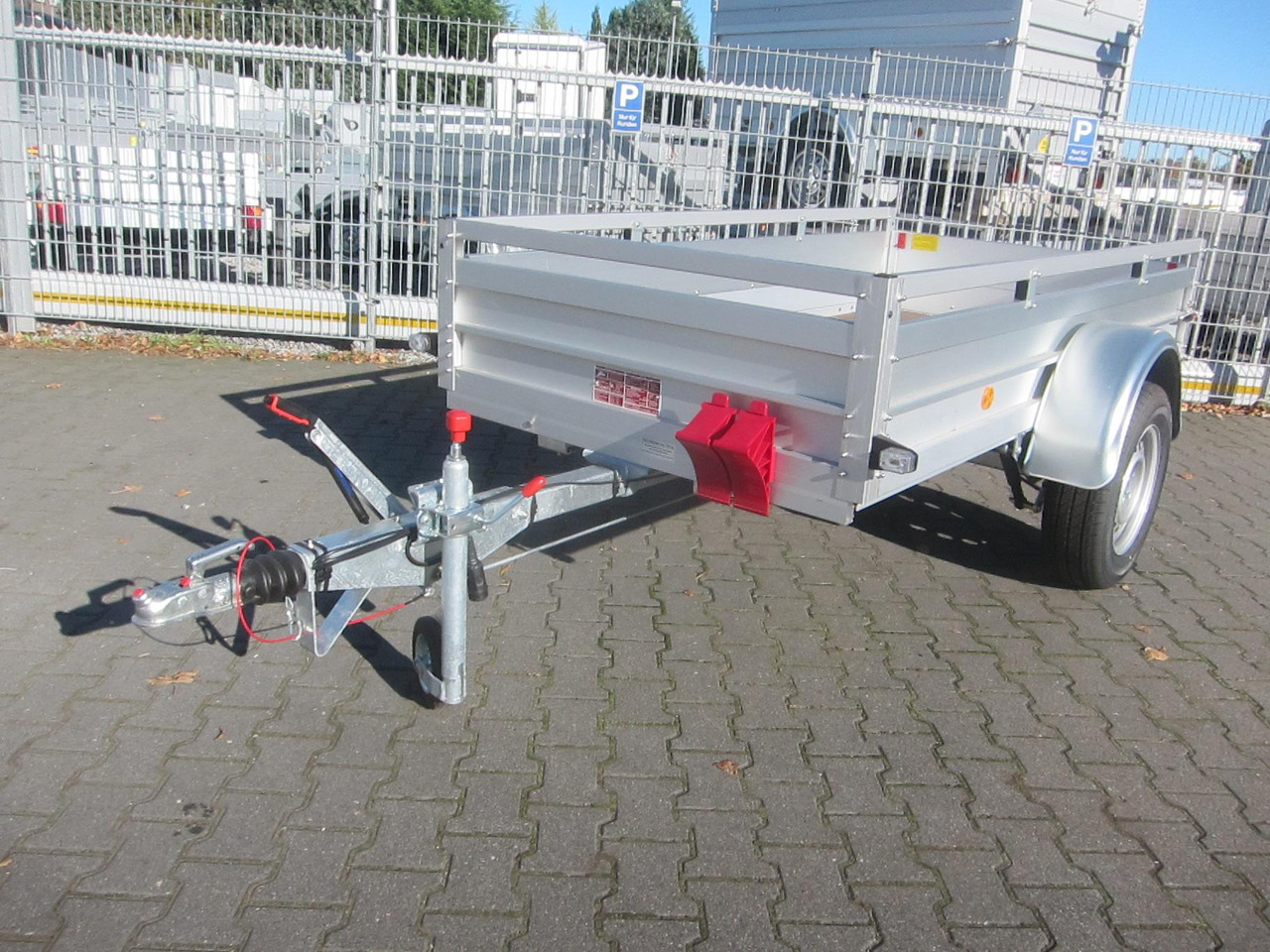 PKW Anhänger Koch Aluline 4.13 250x125x44cm (S) 1300kg 100 km/H Online Aktion Modell 2024 - Auto príves: obrázok 2 PKW Anhänger Koch Aluline 4.13 250x125x44cm (S) 1300kg 100 km/H Online Aktion Modell 2024 - Auto príves: obrázok 2