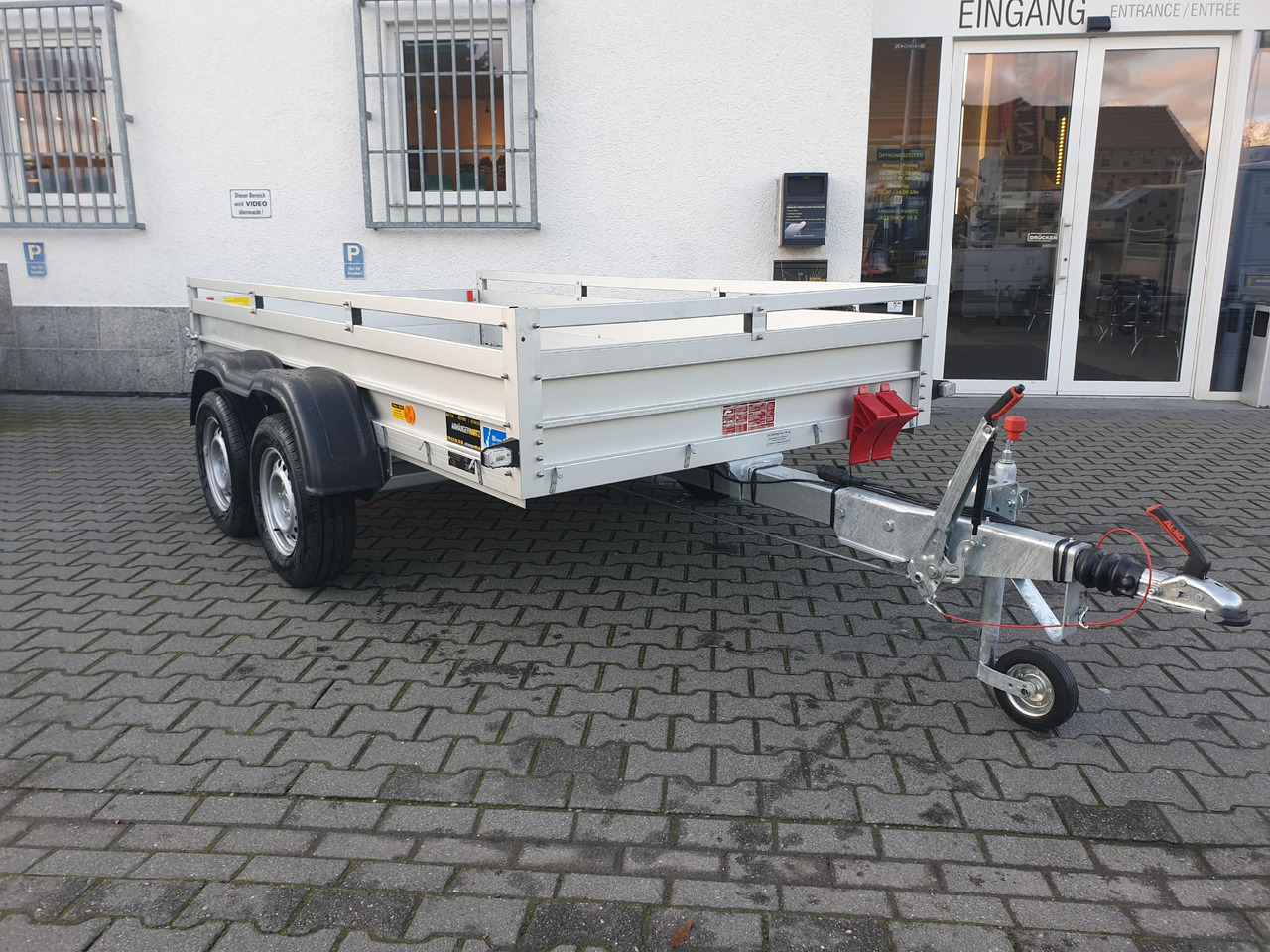 PKW Anhänger Koch Aluline 7.20 150.300.20 Hobbyline 300x150x44cm (M) 2000kg - Plošinový/ Valníkový príves: obrázok 2 PKW Anhänger Koch Aluline 7.20 150.300.20 Hobbyline 300x150x44cm (M) 2000kg - Plošinový/ Valníkový príves: obrázok 2