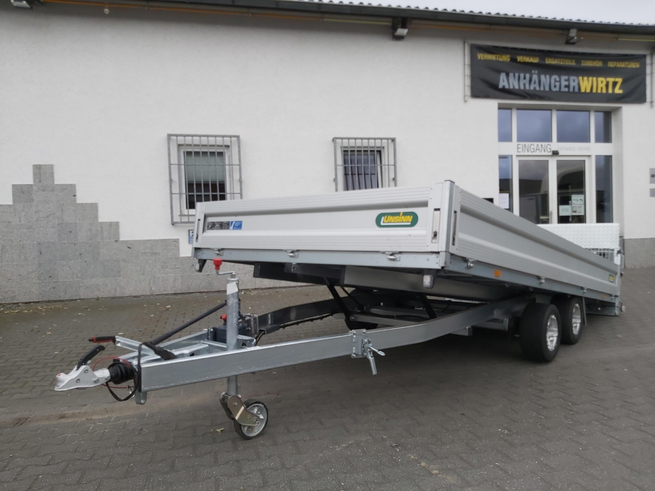 Plošinový/ Valníkový príves Unsinn Maschinentransporter PKL 3042-10-2040 426x204x350cm easyload Alufelgen 3000kg: obrázok 7 Plošinový/ Valníkový príves Unsinn Maschinentransporter PKL 3042-10-2040 426x204x350cm easyload Alufelgen 3000kg: obrázok 7