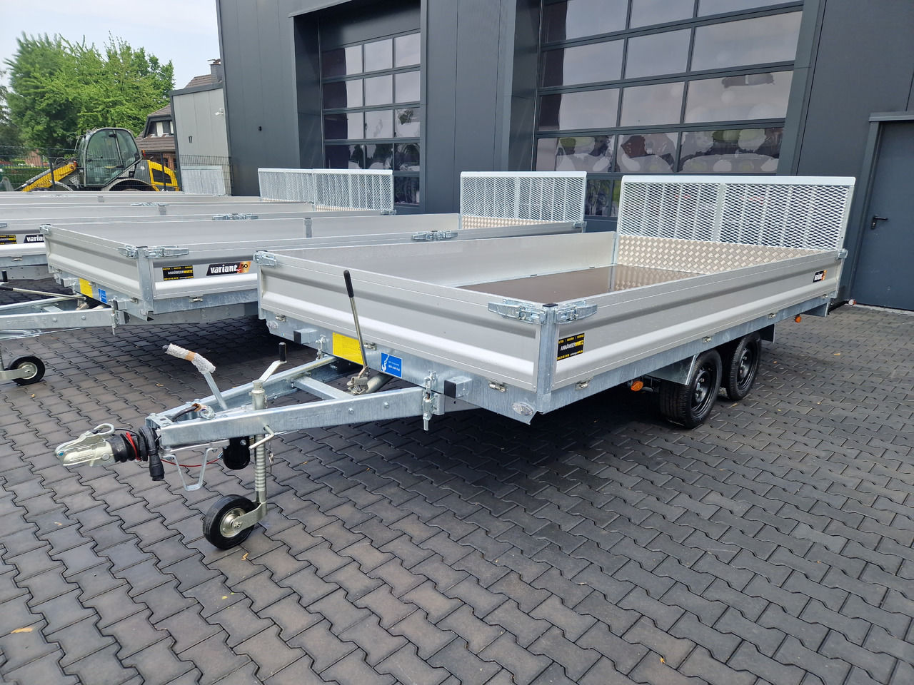 Variant Maschinentransporter 3542 UX Maxi Load Tandem Parabelfeder LED Felgen black 3500kg - Prepravník stavebných strojov: obrázok 1 Variant Maschinentransporter 3542 UX Maxi Load Tandem Parabelfeder LED Felgen black 3500kg - Prepravník stavebných strojov: obrázok 1