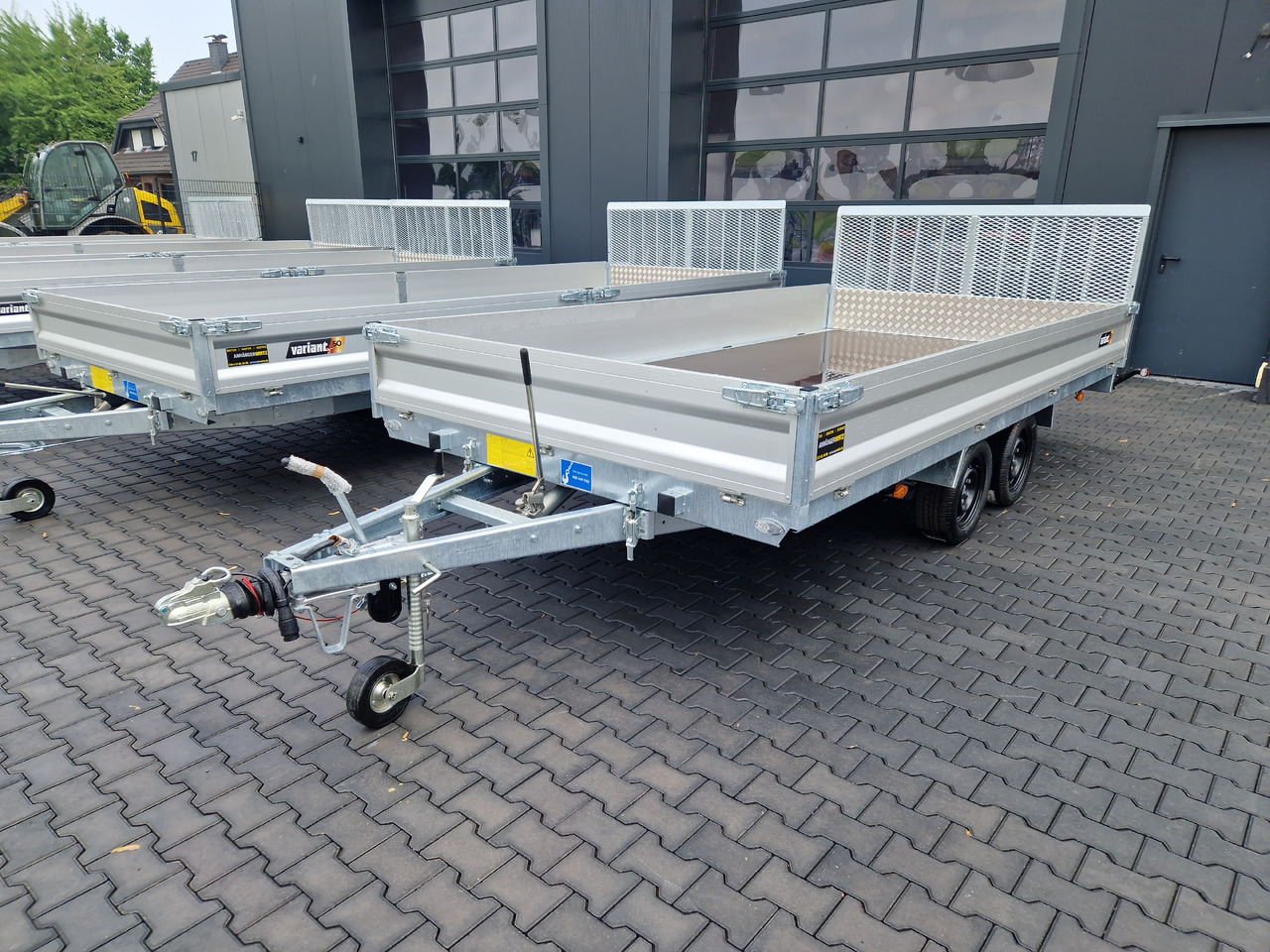 Variant Maschinentransporter 3542 UX Maxi Load Tandem Parabelfeder LED Felgen black 3500kg - Prepravník stavebných strojov: obrázok 2 Variant Maschinentransporter 3542 UX Maxi Load Tandem Parabelfeder LED Felgen black 3500kg - Prepravník stavebných strojov: obrázok 2
