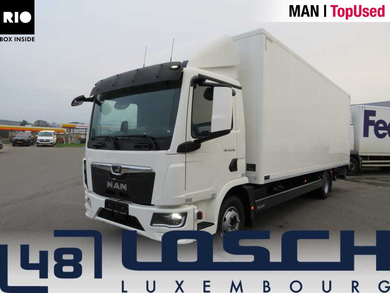 MAN TGL 12.250 4X2 BL VANTEC Koffer BÄR LBW - Skříňový nákladní auto: obrázok 1 MAN TGL 12.250 4X2 BL VANTEC Koffer BÄR LBW - Skříňový nákladní auto: obrázok 1