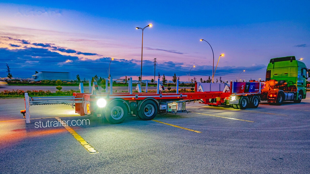 STU 3 Axle Boat Trailer / 4 Axle Yacht Carrier Trailer - Lodný príves: obrázok 3 STU 3 Axle Boat Trailer / 4 Axle Yacht Carrier Trailer - Lodný príves: obrázok 3